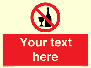 Custom prohibition no alcohol